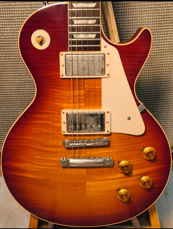 Gibson Les Paul Standard 1959 R9 2009 Dark Cherry Sunburst image 1