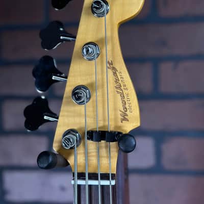Woodcraft Electric Guitars JB4 Mini "Shortest-Scale" 4-String Electric Bass Black image 6