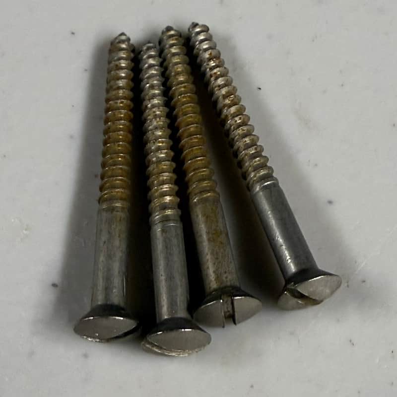 Fender Custom Shop Relic Broadcaster Neck Screws 2020's (M-575) image 1