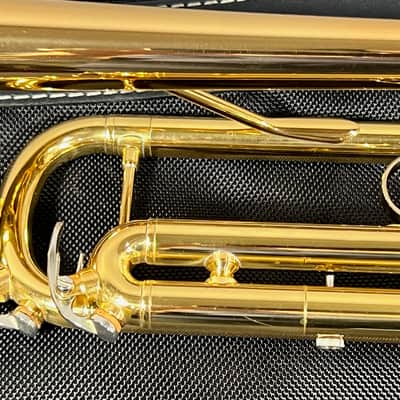 Yamaha YTR 4335GII - Gold Lacquer - Intermediate Trumpet image 9