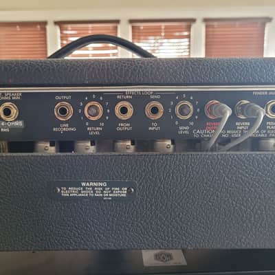 Fender Concert 2-Channel 60-Watt Tube Amp Head (Rivera Era) 1982-1984 + Marshall ORI412A 4x12" Cabinet image 8