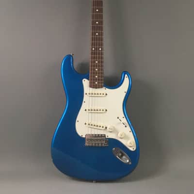 Vintage Fender Stratocaster 1993 Solid Custom Contour Body Lake Placid Blue Rare MIJ Relic HSC 6.8 Lb! image 1