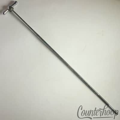 *Ludwig x14" Bass Drum Bow-Tie Single Tension T-Rod Chrome USA Vintage 40s image 2