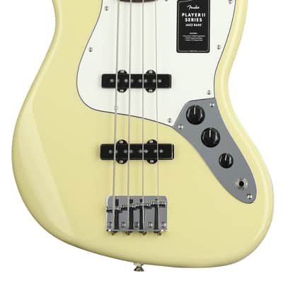 Fender Player II Jazz Bass - Hialeah Yellow with Rosewood Fingerboard image 1