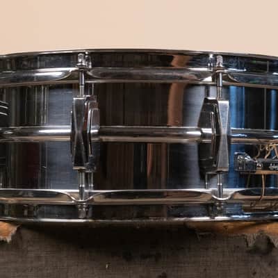1968 Ludwig 5x14 Supraphonic LM400 Snare Drum image 8