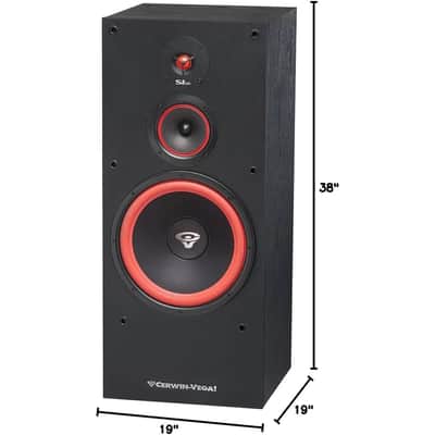 Cerwin-Vega SL-12 12" 3-Way Floor Tower Speaker image 5