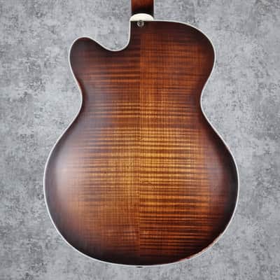 Washburn J-600 Vintage Aged Matte Sunburst (Modified) 2011 image 2