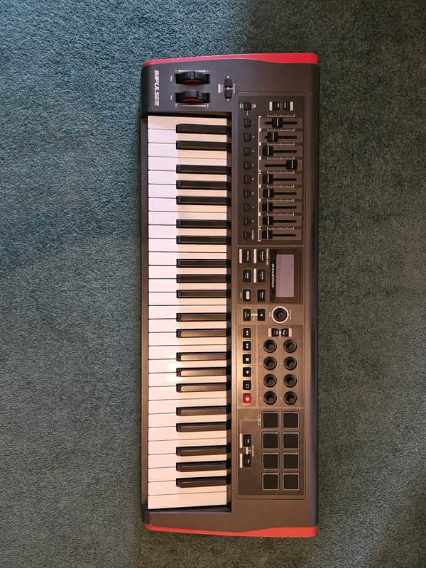 Novation Impulse 49 MIDI Keyboard Controller 2011 - Present - Gray image 1