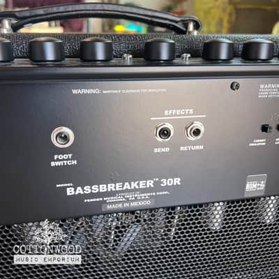 Fender Bassbreaker 30R 30-Watt 1x12" Tube Combo Amp - 2019 "First Edition" image 13