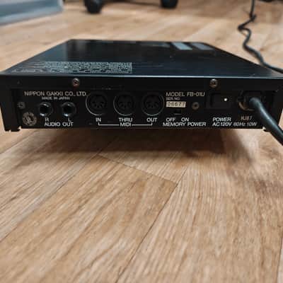 Yamaha FB-01 FM Sound Generator 1986 - 1987 - Black image 8