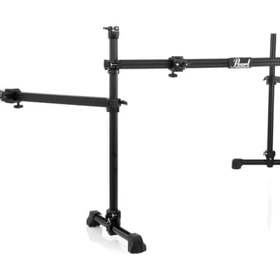 Pearl Icon Three-Sided Drum Rack, Curved/Black (W/Pcx100/B X4 & Pcl100/B X2) image 3
