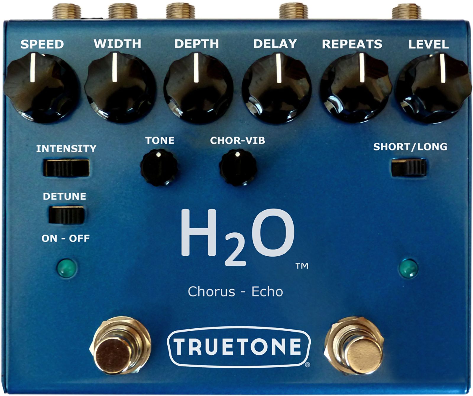ギター Visual Sound H2O V3 Liquid Chorus & Echo Review: Visual Sound V3 Series H2O Liquid Chorus & Echo Pedal