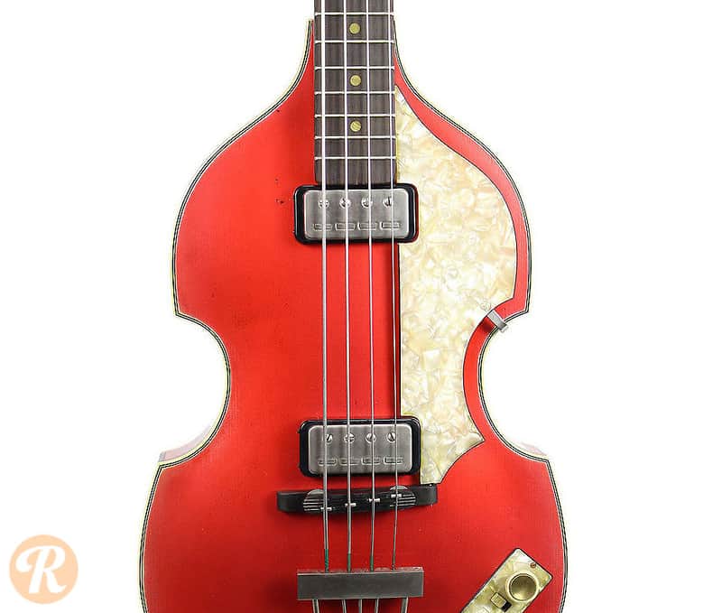 Hofner 500/1 Vintage '62 Burgundy Relic image 1
