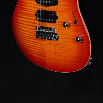 Open Box Demo Suhr Modern Plus in Fireburst with Pau Ferro Fingerboard image 2