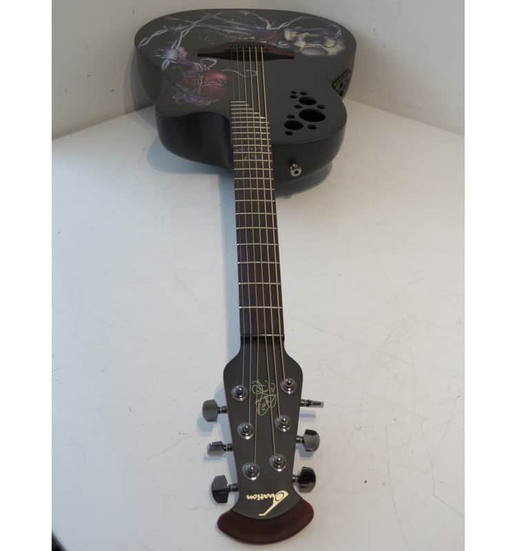 Ovation Demented Collection DJA34 BDY DJ Ashba Bone Daddy Electro