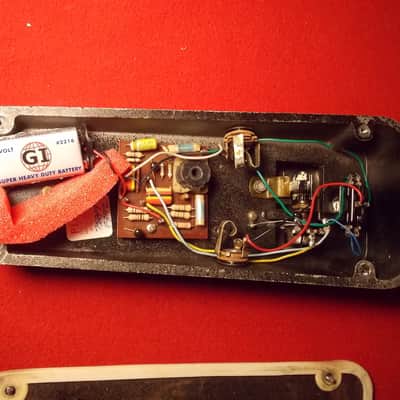 1967 Vox Clyde McCoy Script Wah Pedal with Original ICAR Pot,bag SOUNDS PERFECT! image 12