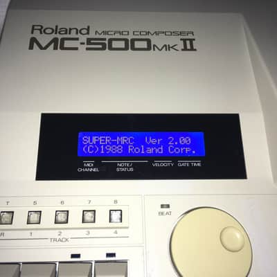 Rare and Unique! Blue version Roland MC-500 mkII/mkIII - Micro Composer - SUPER MRC v. 2.0 image 4