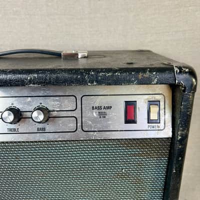 Ampeg B-100 G-100 2-Channel 20-Watt 1x10" Bass Guitar Combo 1977 image 3