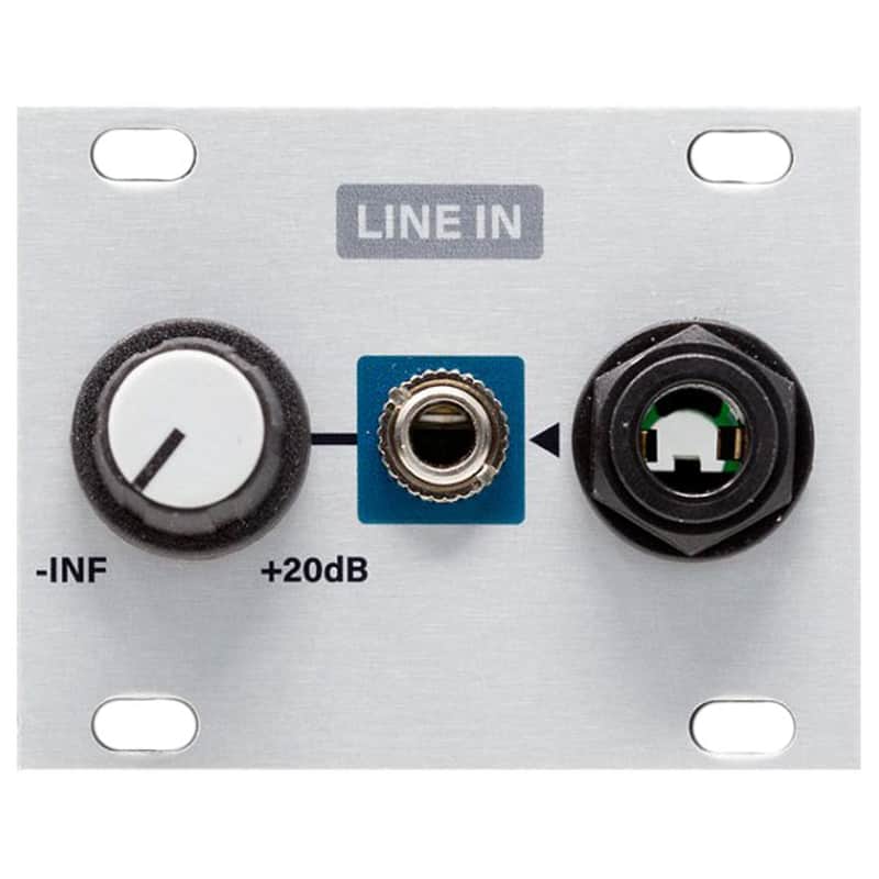Intellijel Line In_1U: Balanced line level input to Eurorack level shifter image 1