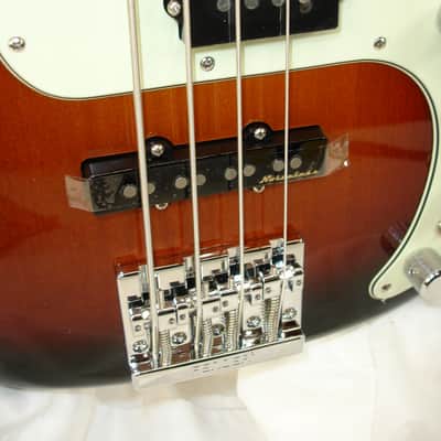 2022 Fender Player Plus Precision Bass, Pau Ferro Fingerboard, 3-Color Sunburst image 5