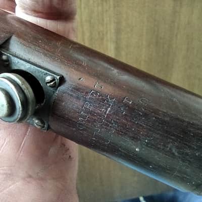 C. Peloubet Dark Wood & Silver 8-Key Antique Flute New York 19th century image 6