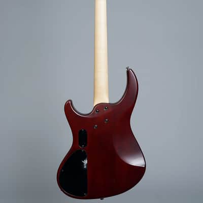 MTD Kingston Saratoga Deluxe 4 with Laurel Fretboard 2022 - Deep Cherry Burst image 8