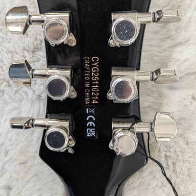 Gretsch Electromatic Premier Solid Body Jet, Ebony Fretboard, Onyx Storm Finish image 2