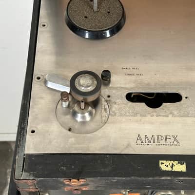 Vintage Ampex 400 Series Tube Mic Preamp & Transport Reel to Reel Tape Deck image 5