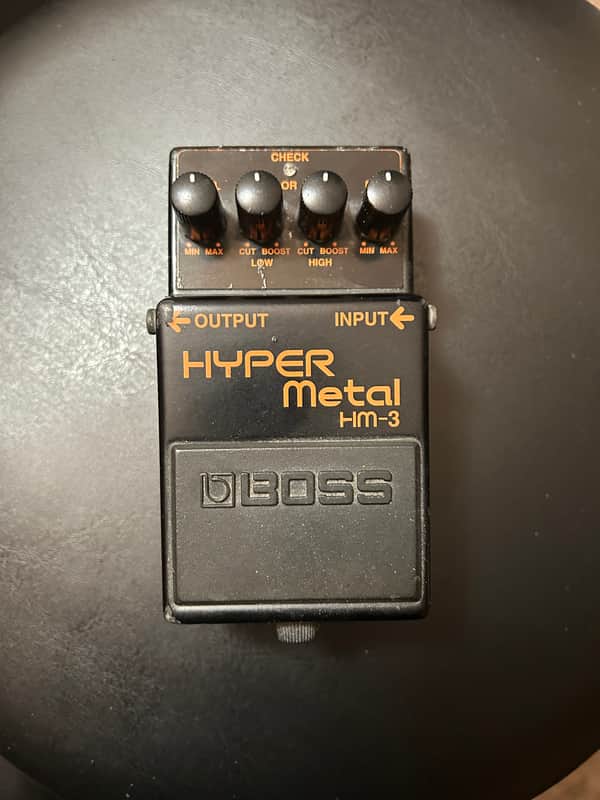 BOSS A.I.B CUSTOM FX HM-3 HYPER METAL WARG CHAINSAW MOD image 1