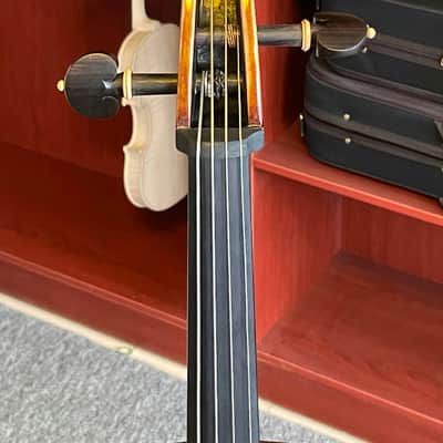 Exceptional Sounding Cello Master Wang's Own Work 200-y Old Spruce No. W8 image 13