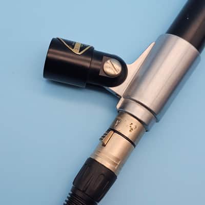 ☆Rare Vintage 1950s Turner Model 57 Dynamic Microphone w/ 4 Pin Female XLR Adapter Cable - Electro-Voice 654 S57 image 12