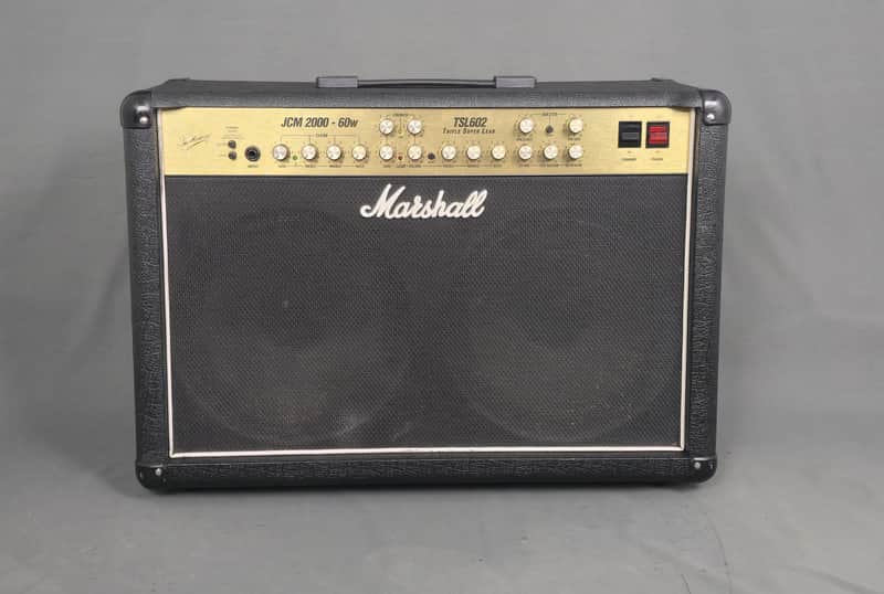 Marshall JCM 2000 TSL 602 Triple Super Lead 3-Channel 60-Watt 2x12" Combo 2000s - Black image 1