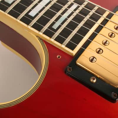 1981 Gibson Les Paul Custom Cherry Sunburst Left Handed 81171001 image 12