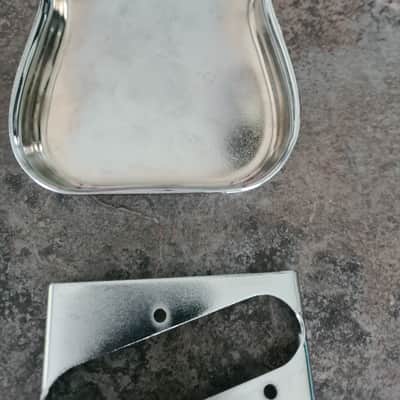 Fender Telecaster Bridge and ashtray cover 1970s - New Old Stock image 3