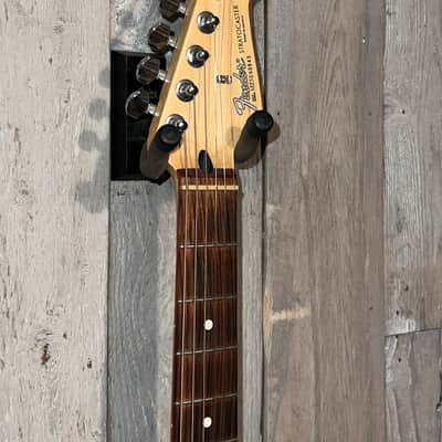 Nice 2003 Fender Stratocaster Gloss Black Rosewood Fretboard, Fresh Pro Setup and New Fender Gig Bag ! image 3
