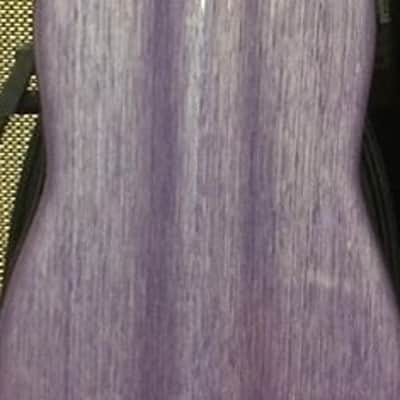 WCS Cello-Shaped VIOLIN upgraded Fiberglass Pro Case 4/4 Brushed Purple image 4