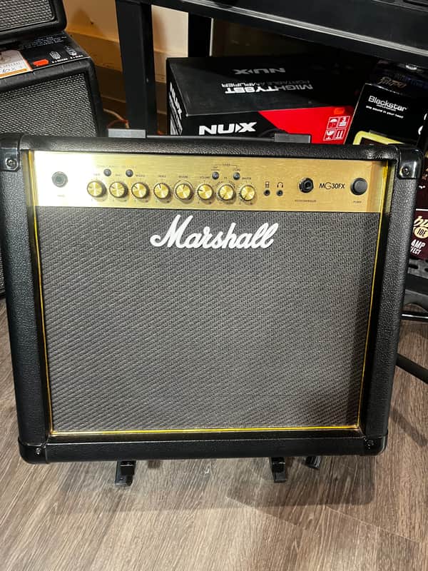 Marshall MG MG30FX 2-Channel 30-Watt 1x10" Solid State Guitar Combo 2009 - 2012 - Black image 1