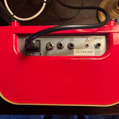 Fender Greta Pawn Shop Series 2-Watt 1x4" Guitar Combo 2012 - 2013 - Red image 3
