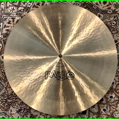 Paiste Formula 602 18" Flat Ride Medium Seven Sound Set 4 RARE 1970s MADE/FINISHED IN WEST GERMANY! 1732g image 16