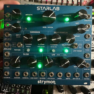 Strymon StarLab Time-Warped Reverberator 2021 - Blue image 1