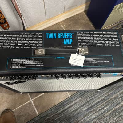 Fender Twin Reverb ‘68 reissue 2025 - Black image 2