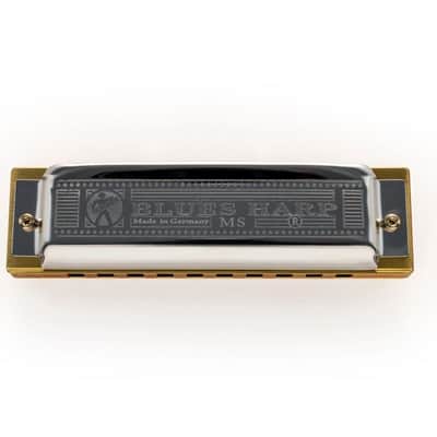 Hohner MS Series Blues Harp, 10 Hole Diatonic Harmonica, F Major - M533066P image 5