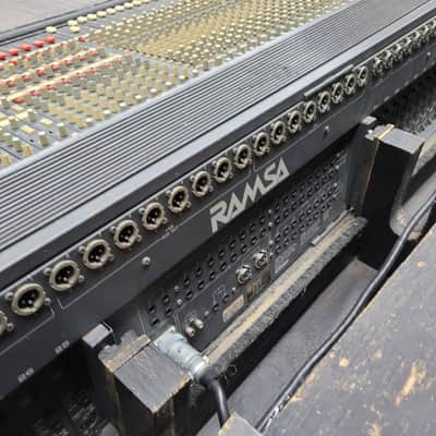 Ramsa Model S840 40 channel live sound mixer with power supply and roadcase - Gray image 18