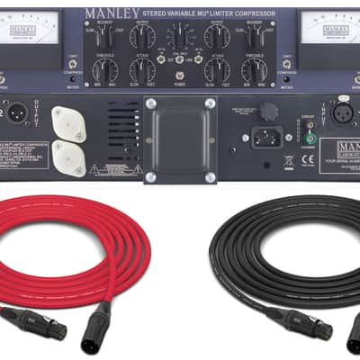Manley Variable Mu | Stereo Compressor Limiter with T-Bar Mod image 1