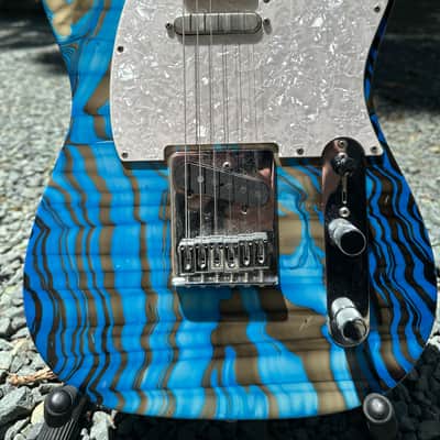 Fender FSR Swirl Telecaster Standard - Limited Edition 2013 - Blue Swirl image 1