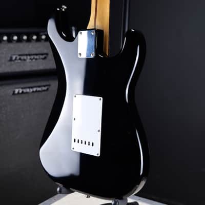 Fender MIJ Stratocaster Black Left Handed image 11