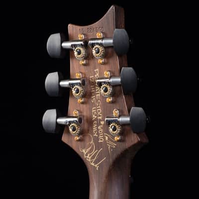 PRS Private Stock #6049 single Cut Trem in Tiger Eye Smoked Burst with Brazilian neck image 13