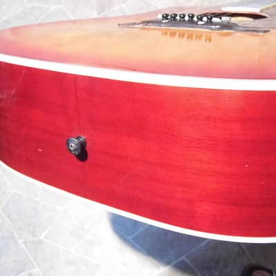 vintage CIMAR 370 12 string dreadnought Guitar pre Ibanez lawsuit miJ Japan 1970 image 23