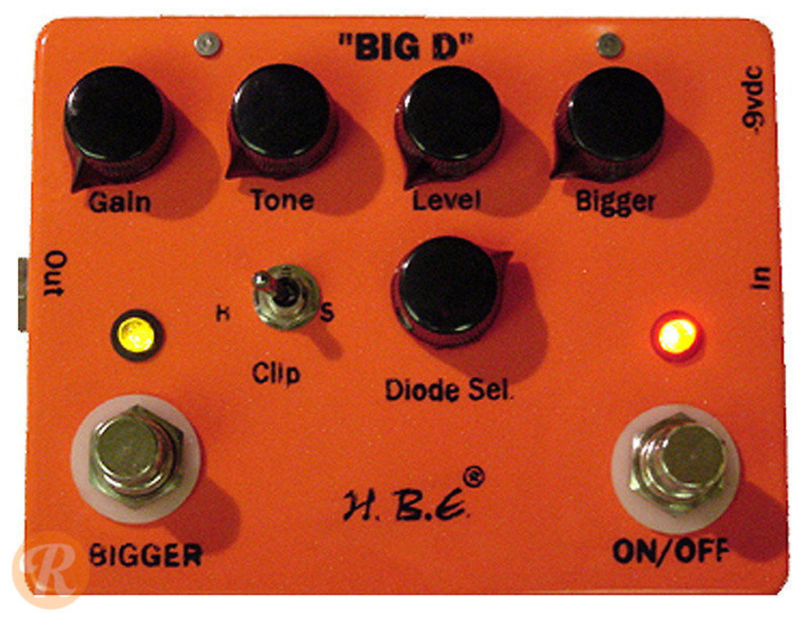 H.B.E. BIG Dギターエフェクター オレンジ H.B.E. BIG Dギターエフェクター オレンジの通販はau PAY マーケット