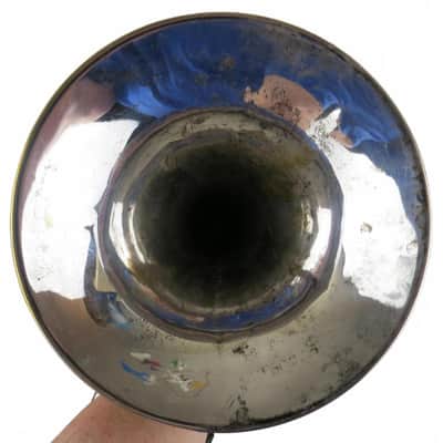 Vintage Conn 4H Artist Trombone with Damaged Case image 7